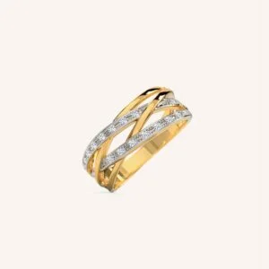 Evie Detachable Diamond Stud ring