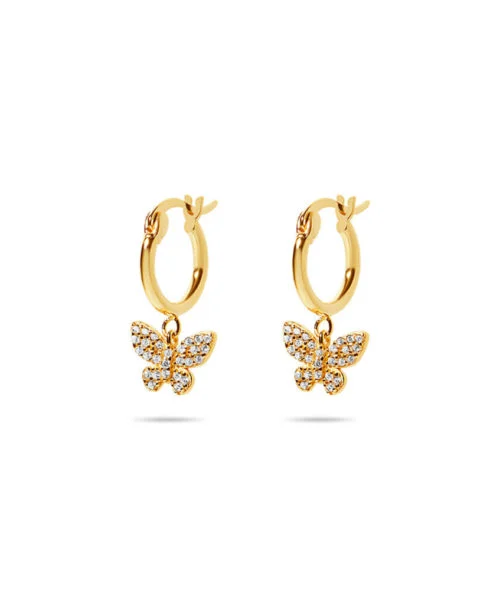 Butterfly Stud Earrings for Women